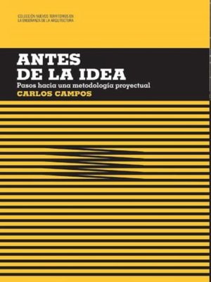 cover image of Antes de la idea